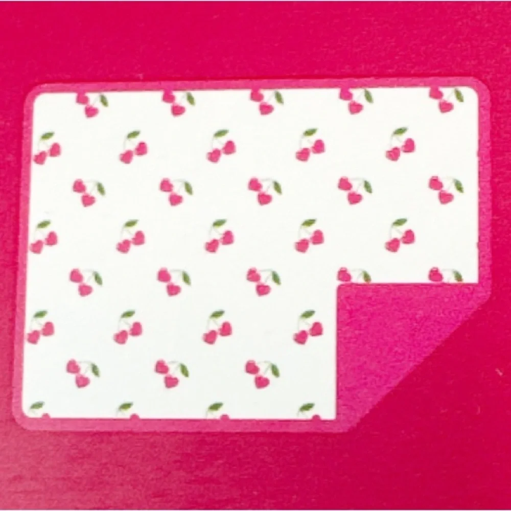 NEW Envogue VALENTINE HEART SHAPED CHERRY Dish Drying Mat Set/2